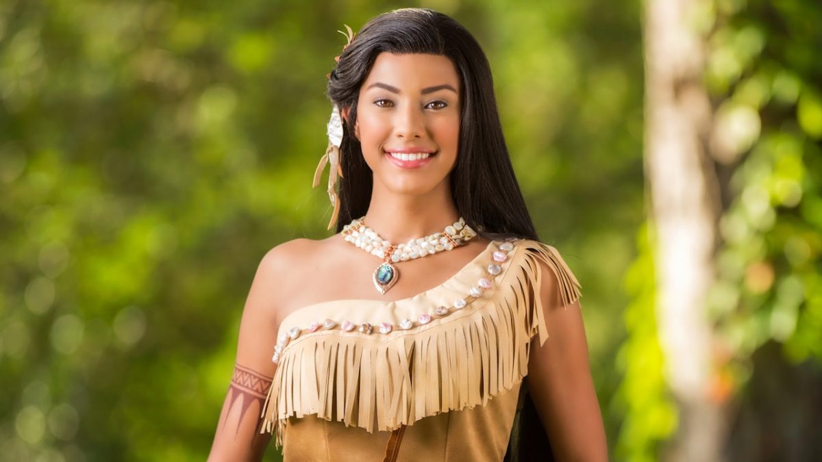 Meet Pocahontas at Character Landing | OrlandoHoppers.com