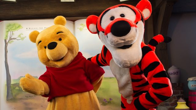 Meet Tigger and Friends near the Many Adventures of Winnie the Pooh ...