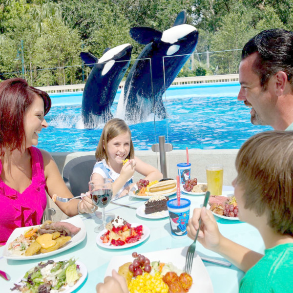 SeaWorld Orlando Advance Purchase Ticket with All-Day Dining